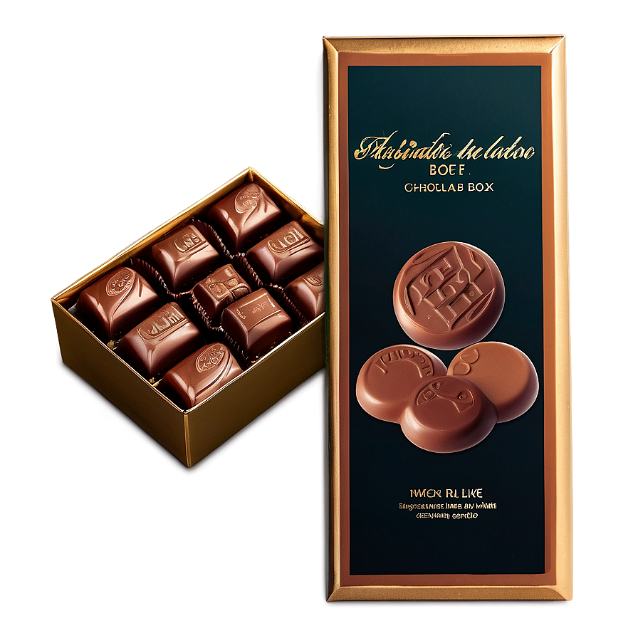 Limited Edition Chocolate Box Png 06212024 PNG Image