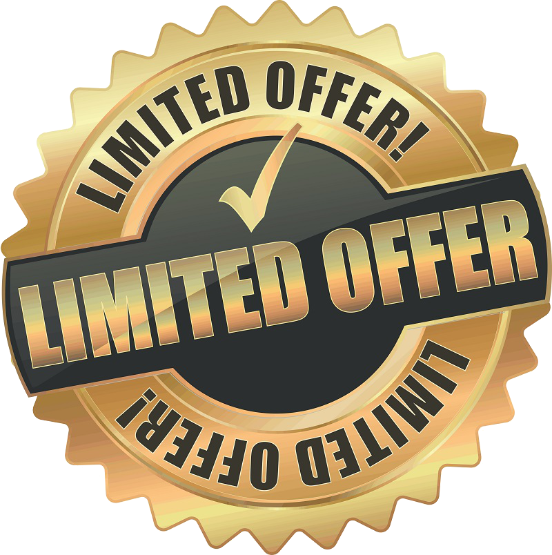 Limited Offer Badge PNG Image