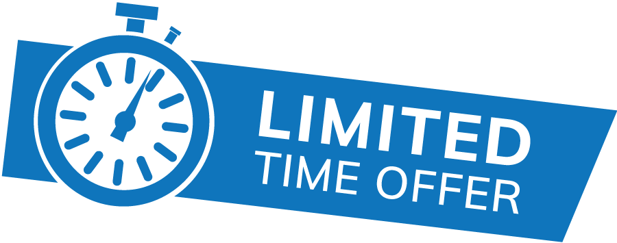 Limited Time Offer Banner PNG Image