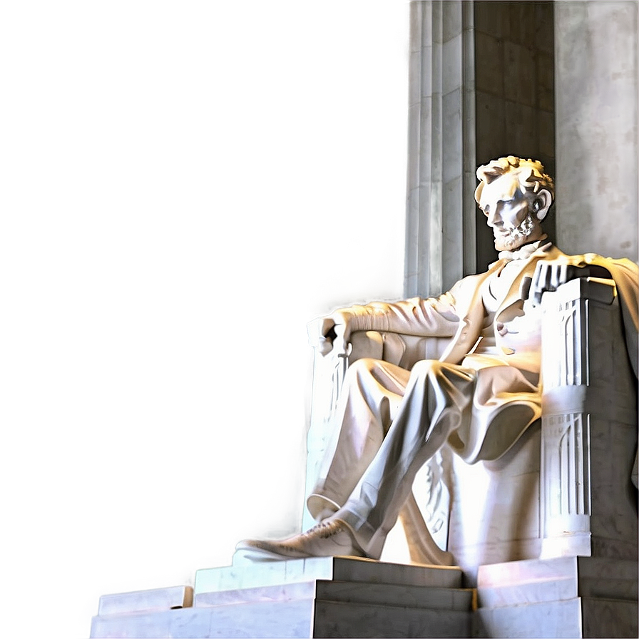 Lincoln Memorial Statue Png Xvm PNG Image