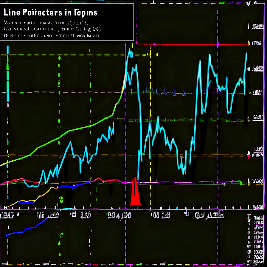 Line Chart Showing Profit Margins Png Mcn70 PNG Image