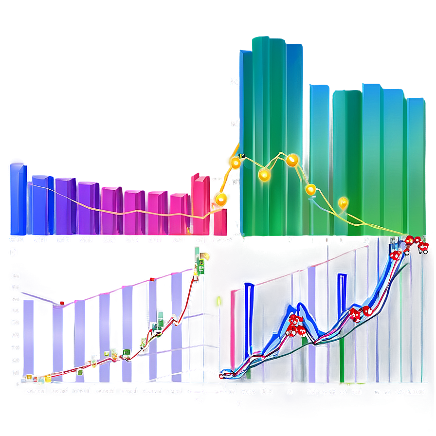 Line Chart With Gradient Fill Png 72 PNG Image