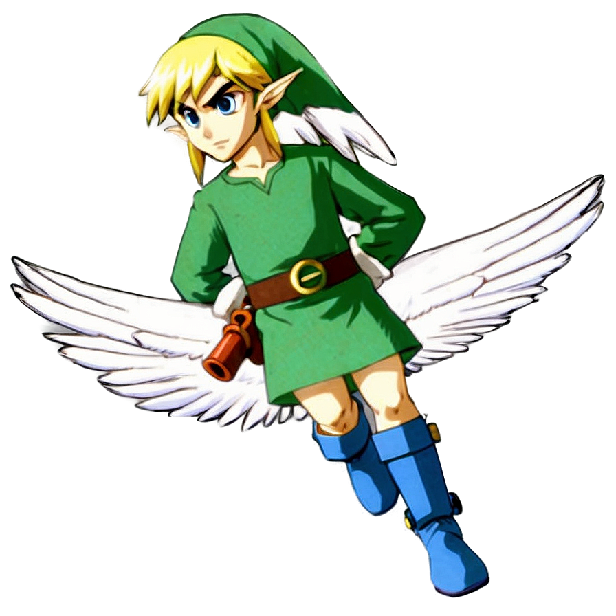 Link And Loftwing Png Oed PNG Image