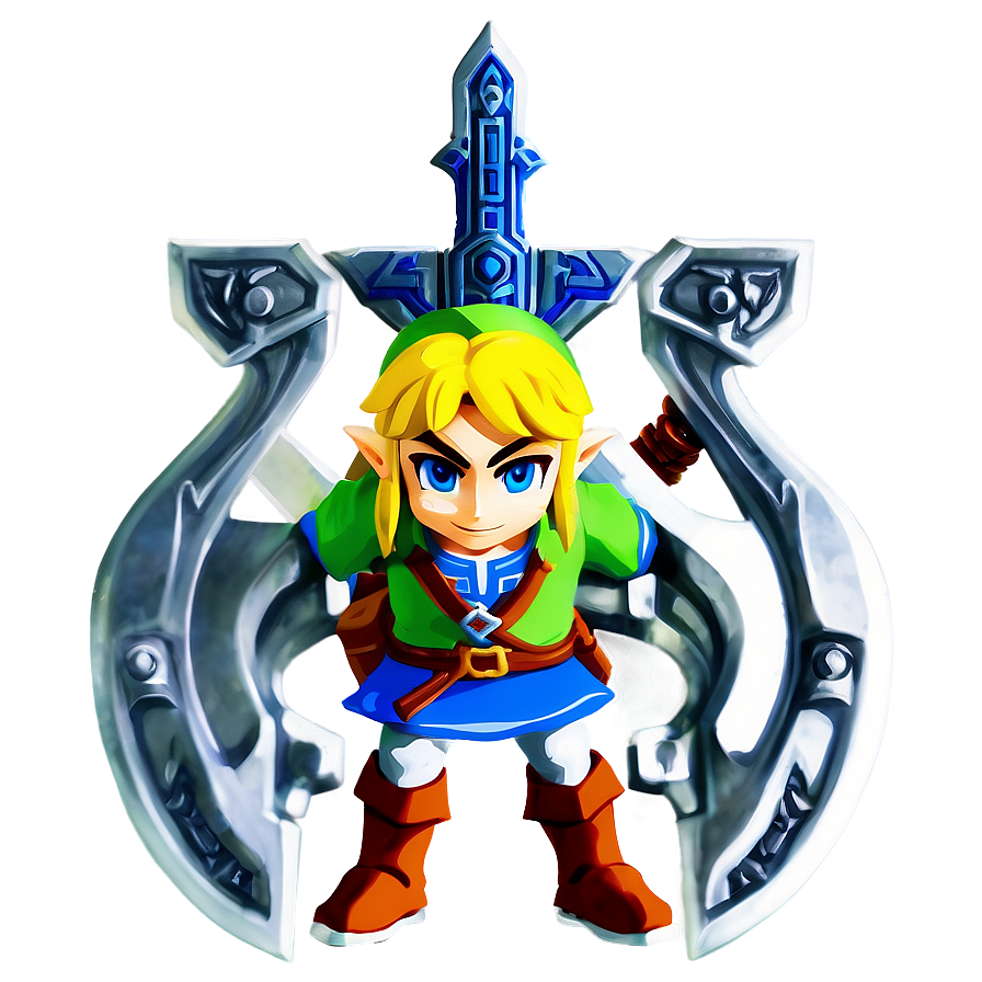 Link With Master Sword Png 05212024 PNG Image