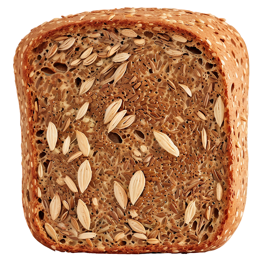 Linseed Bread Slice Png 06132024 PNG Image