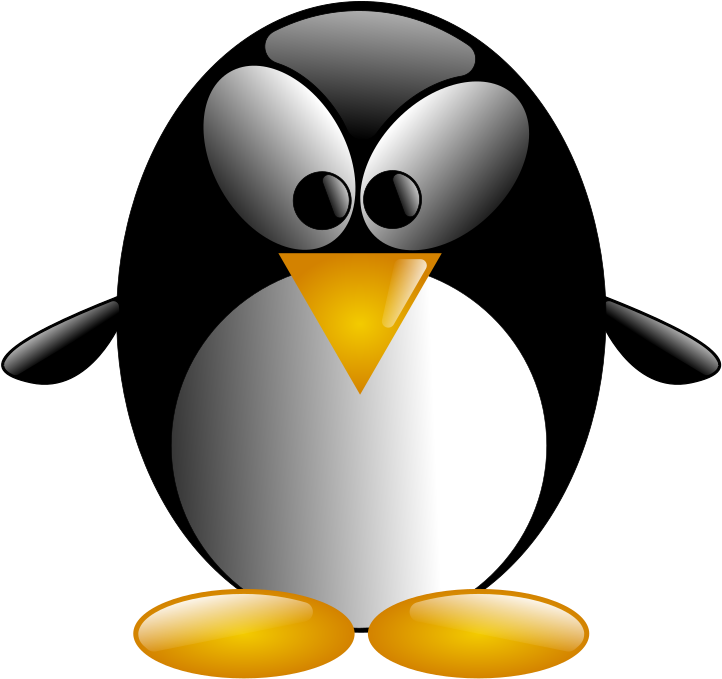 Linux Penguin Mascot Tux.png PNG Image