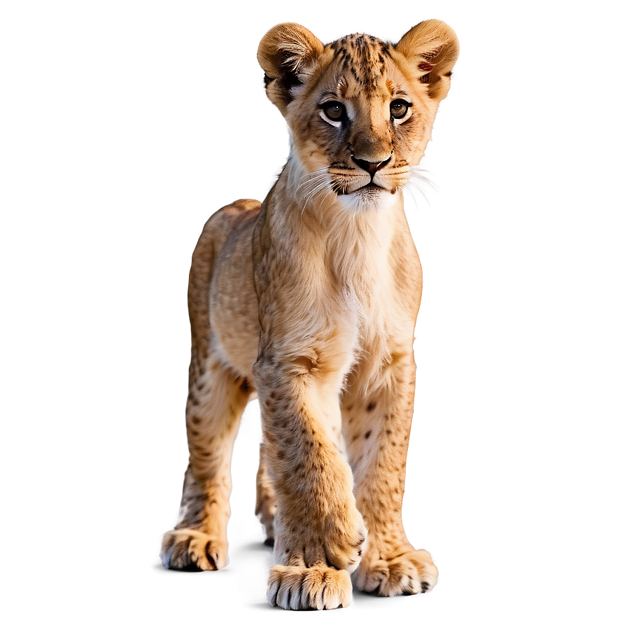 Lion Cub Adorable Png 7 PNG Image