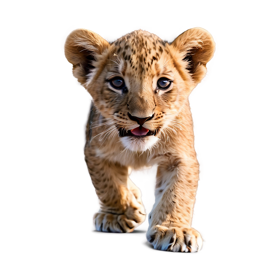 Lion Cub Playing Png Tlr63 PNG Image