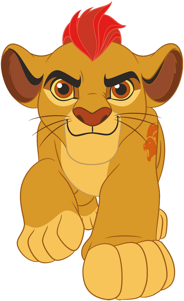 Lion Guard Animated Character.png PNG Image