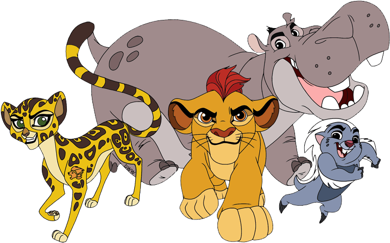 Lion Guard Characters PNG Image