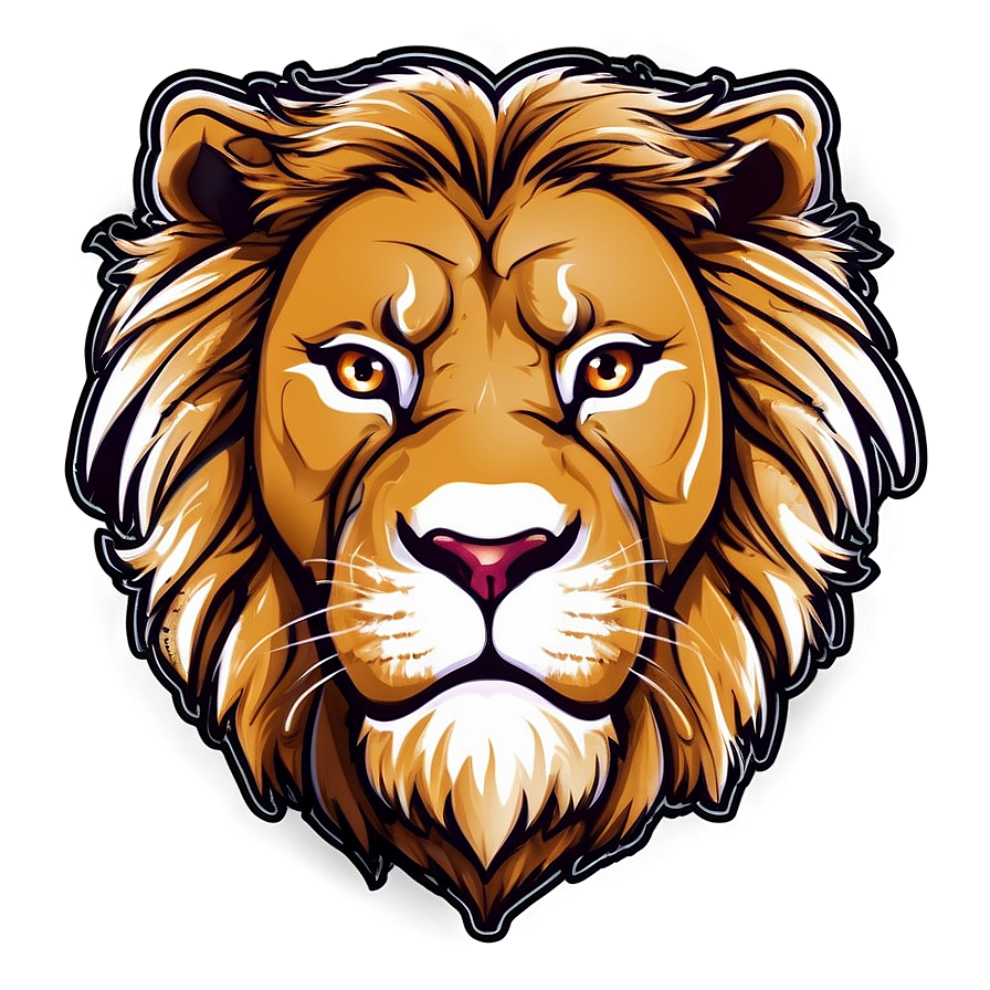 Lion Mascot Logo Png Gbp25 PNG Image