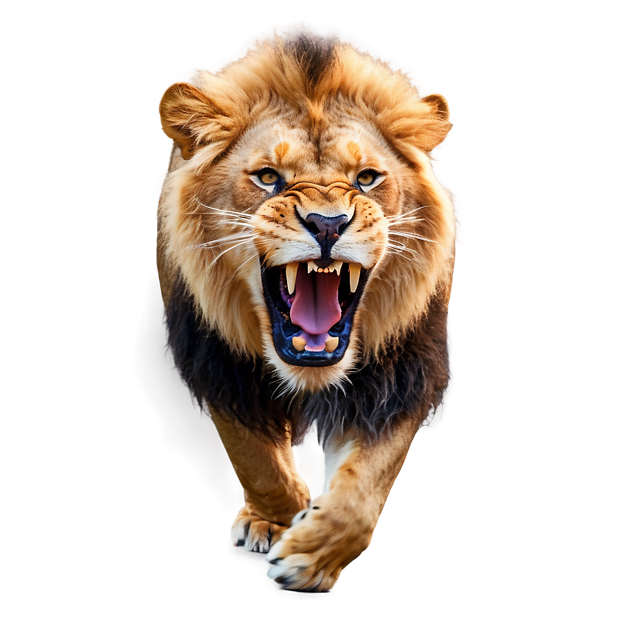 Lion Roaring Png 06112024 PNG Image