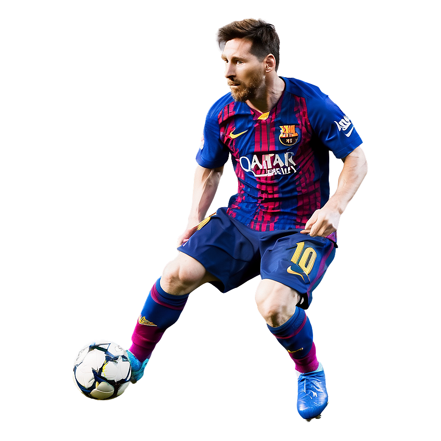 Lionel Messi Action Shot Png 06112024 PNG Image