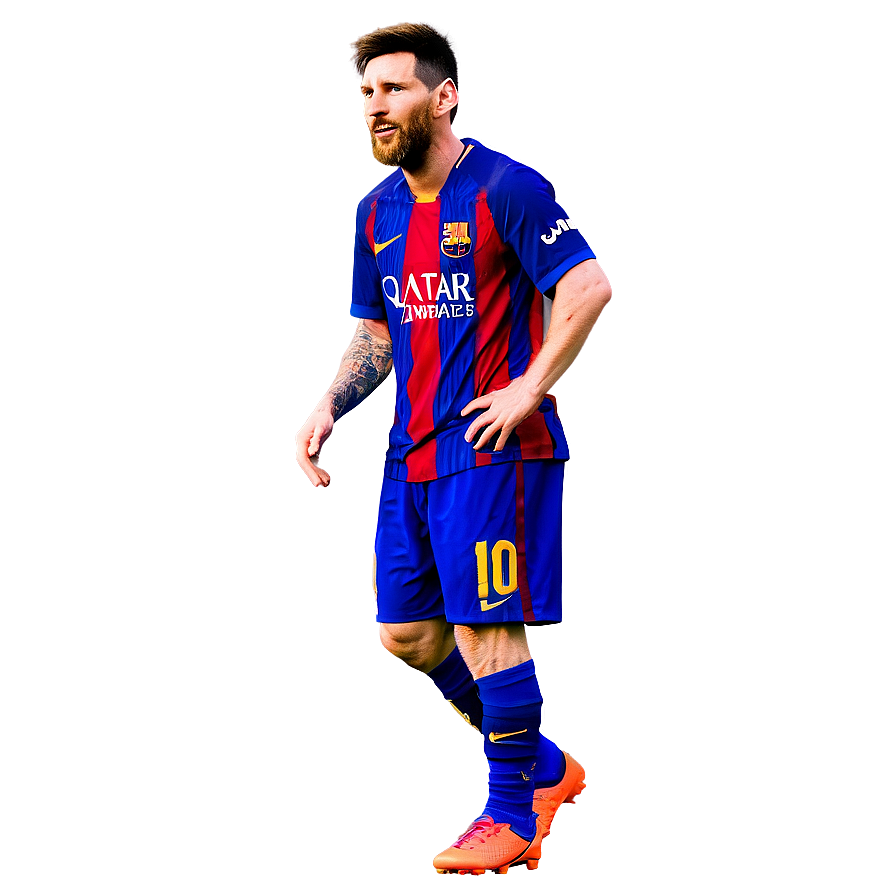 Lionel Messi Candid Shot Png Fks PNG Image