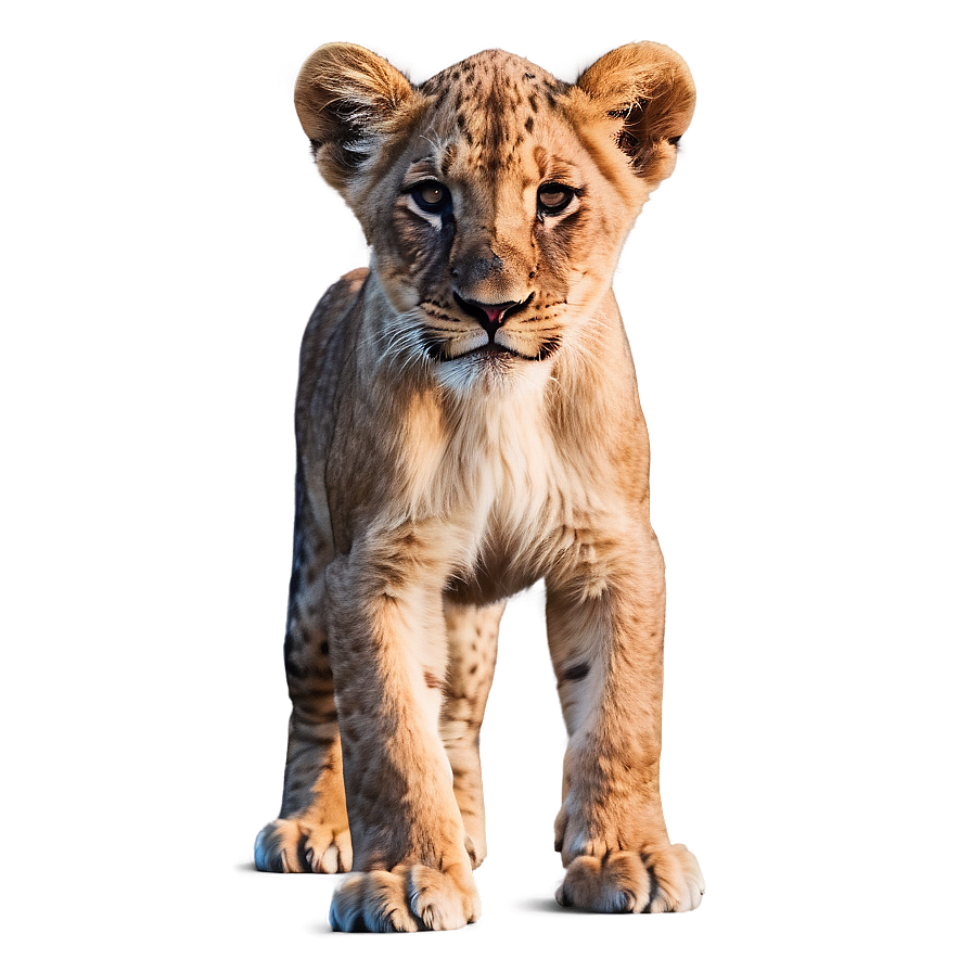 Lioness Cub First Steps Png 27 PNG Image