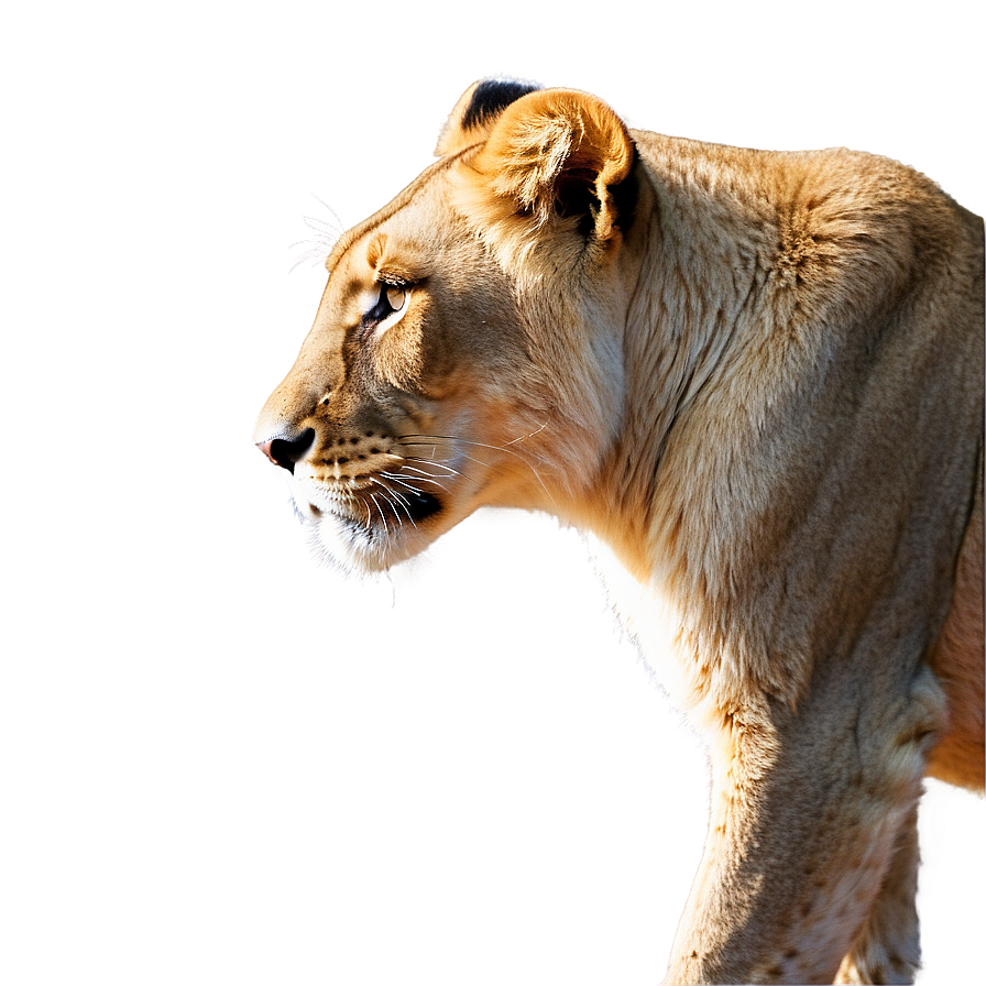 Lioness In Mystic Light Png 06252024 PNG Image