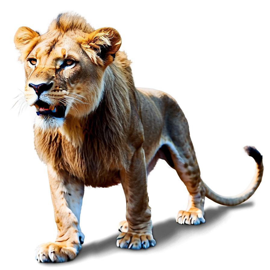 Lioness Leading The Pride Png 28 PNG Image