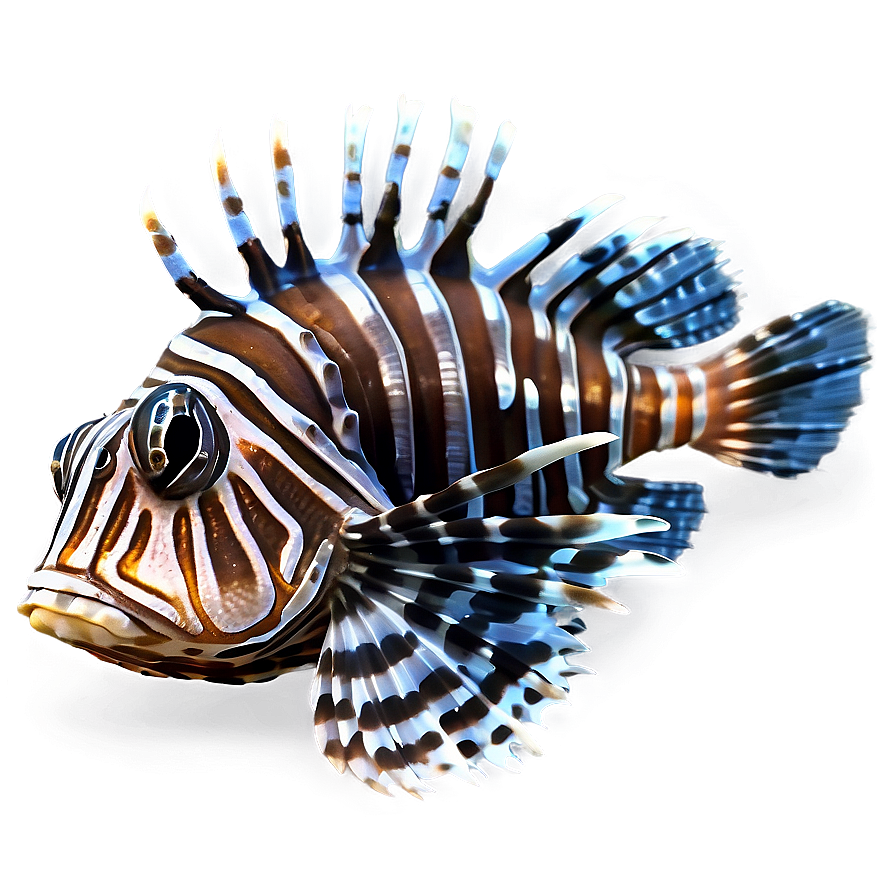 Lionfish Marine Life Png Vac PNG Image