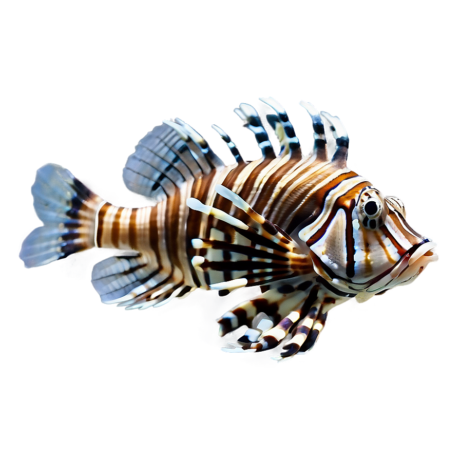 Lionfish Side View Png Kyt PNG Image