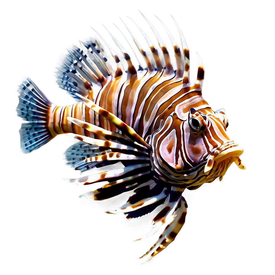 Lionfish Vector Art Png Map PNG Image