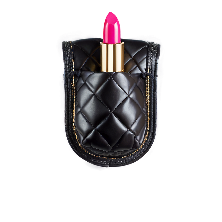 Lipstick In Leather Pouch Png Edm43 PNG Image