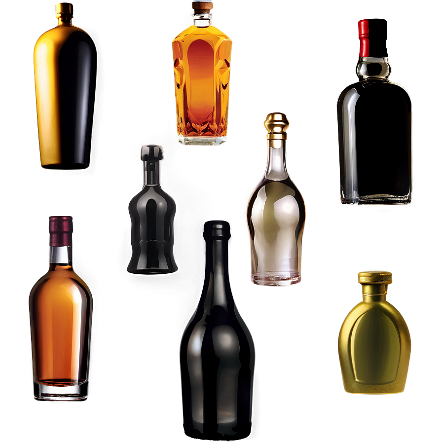 Liquor Bottles Background Png 6 PNG Image