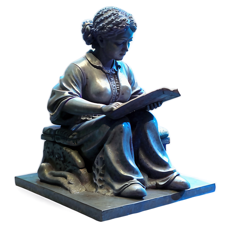 Literary Character Statue Png 93 PNG Image