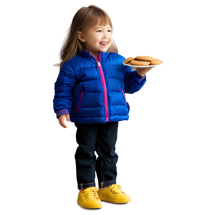 Little Kid Eating Cookies Png Yij70 PNG Image