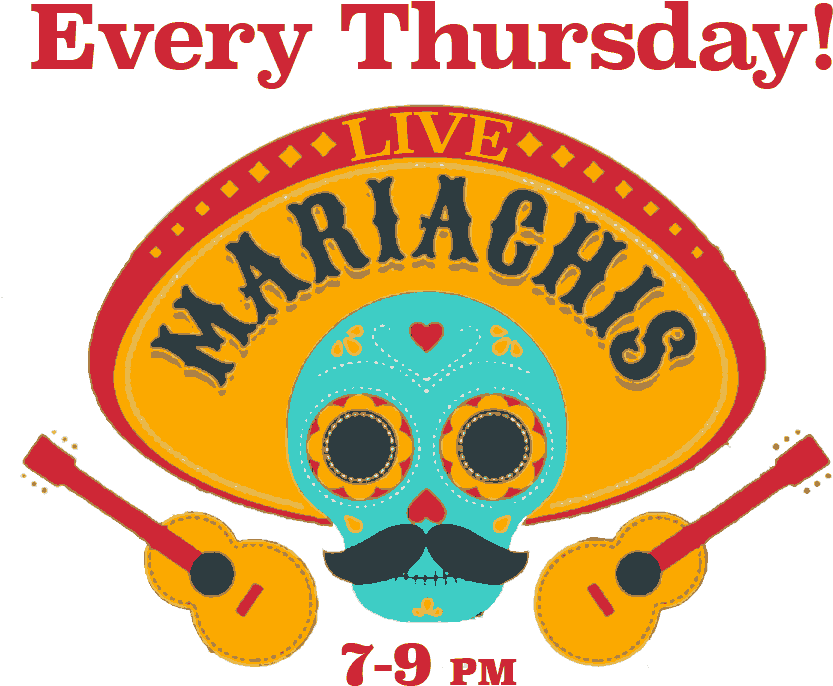 Live Mariachi Performance Every Thursday PNG Image