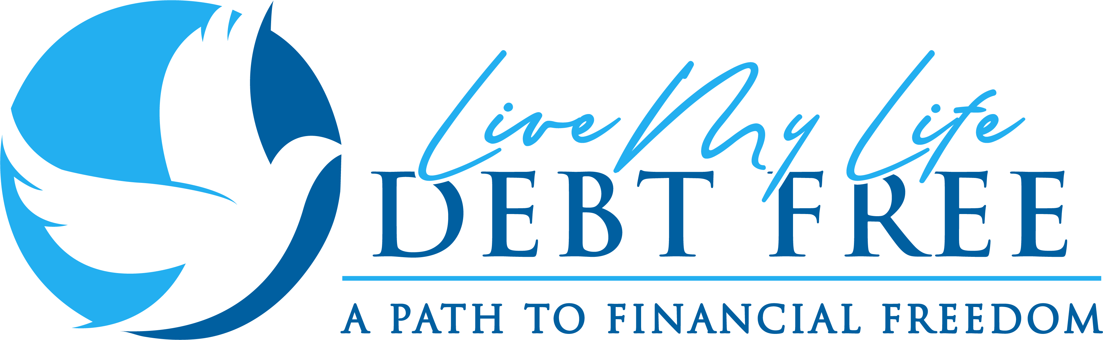 Live My Life Debt Free Logo PNG Image