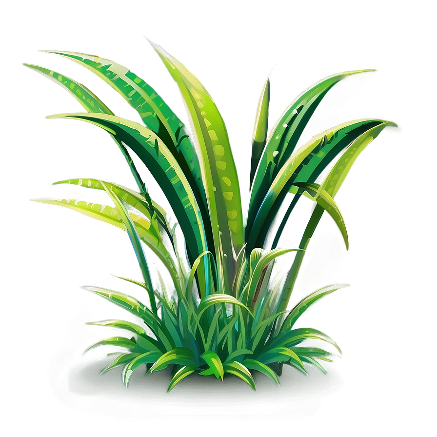 Lively Cartoon Grass Png Rdh81 PNG Image