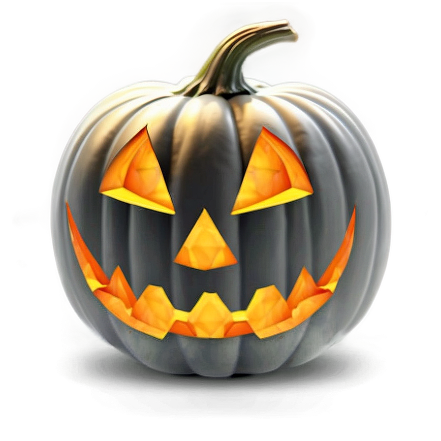 Lively Pumpkin Outline Expression Png Mud34 PNG Image