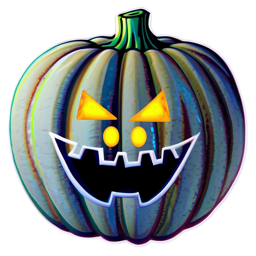 Lively Pumpkin Outline Expression Png Txb PNG Image