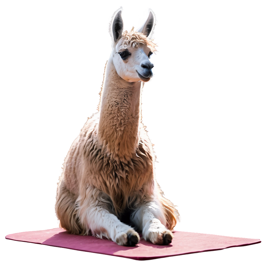 Llama Yoga Png 87 PNG Image