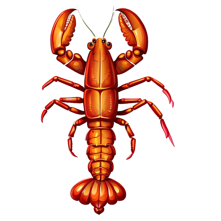 Lobster Art Png Nng PNG Image