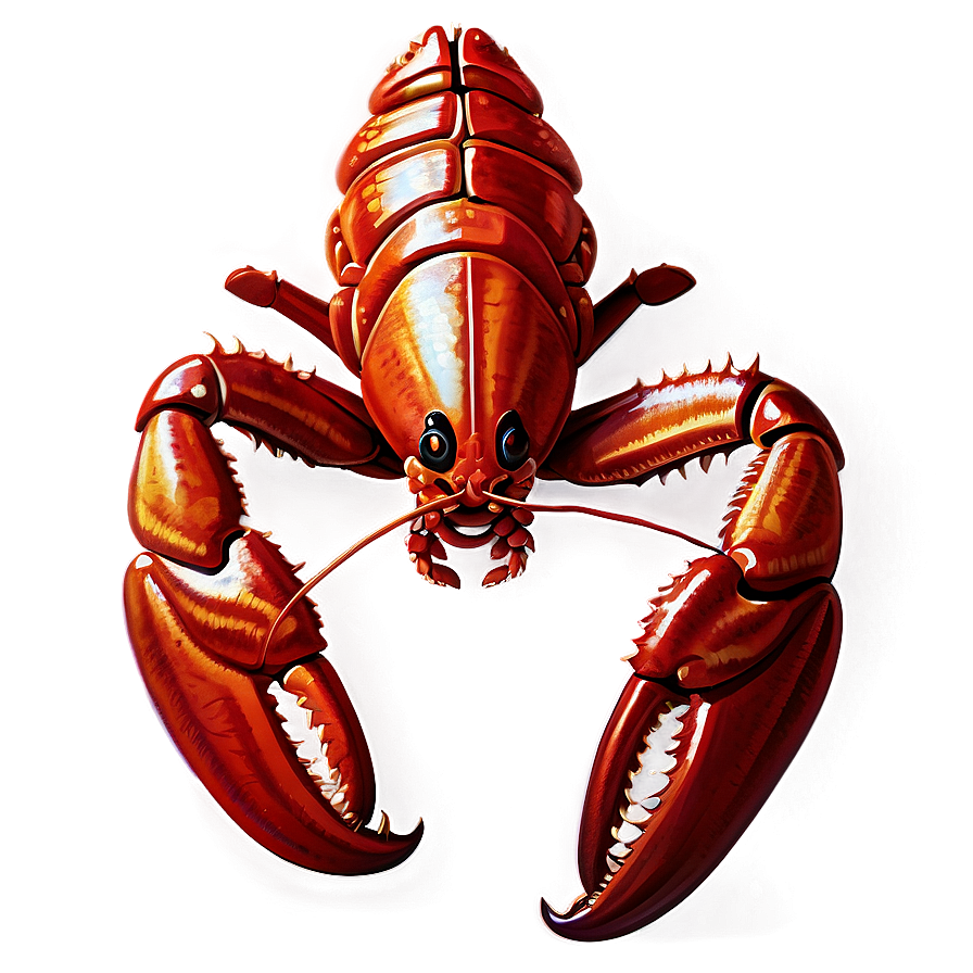 Lobster Drawing Png 4 PNG Image