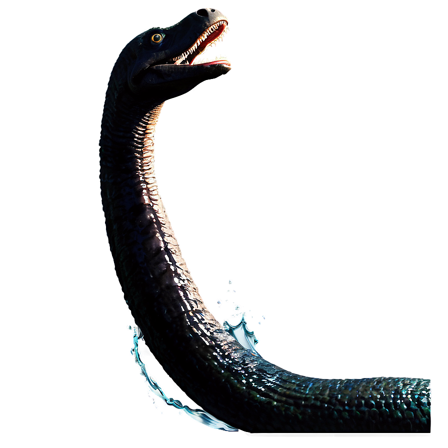 Loch Ness Monster In Water Png 06132024 PNG Image