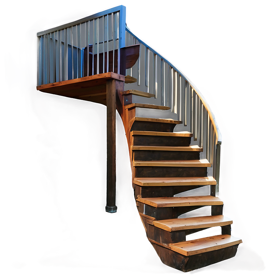 Loft Staircase Png 06122024 PNG Image