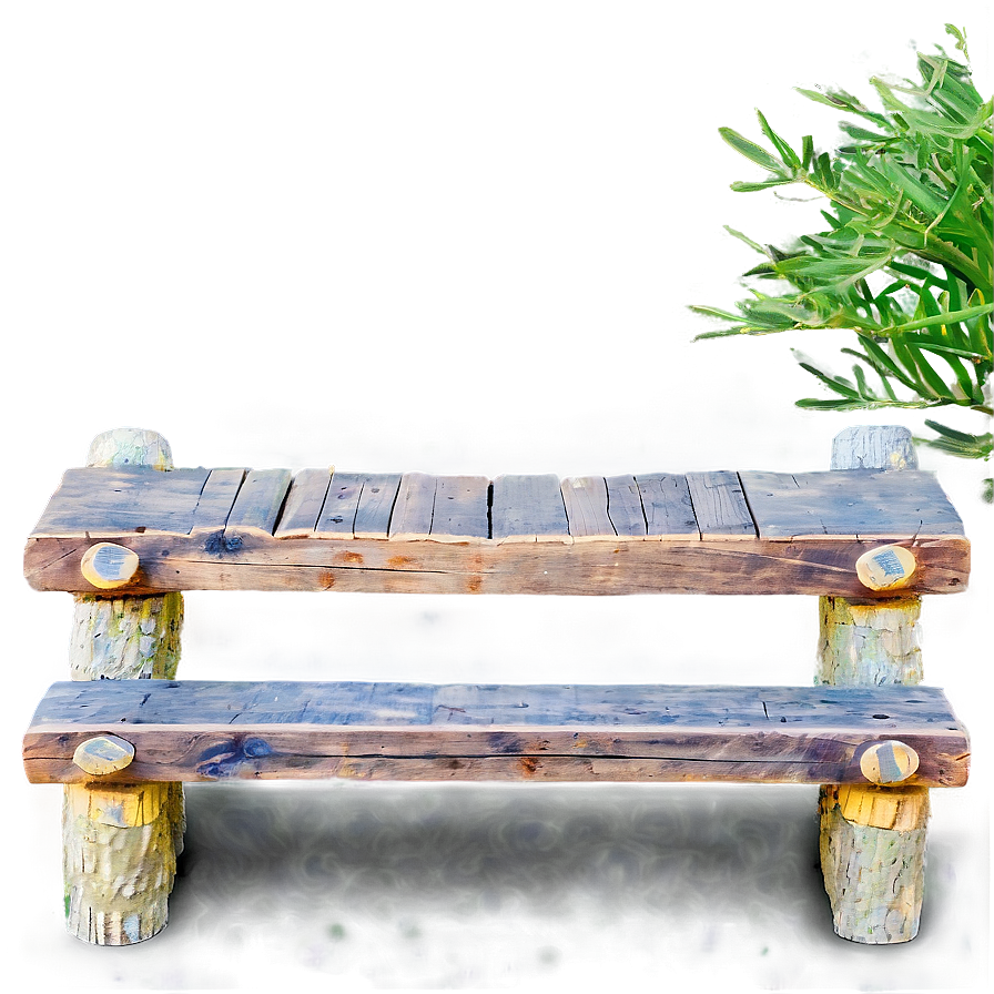 Log Bench Png Emm PNG Image