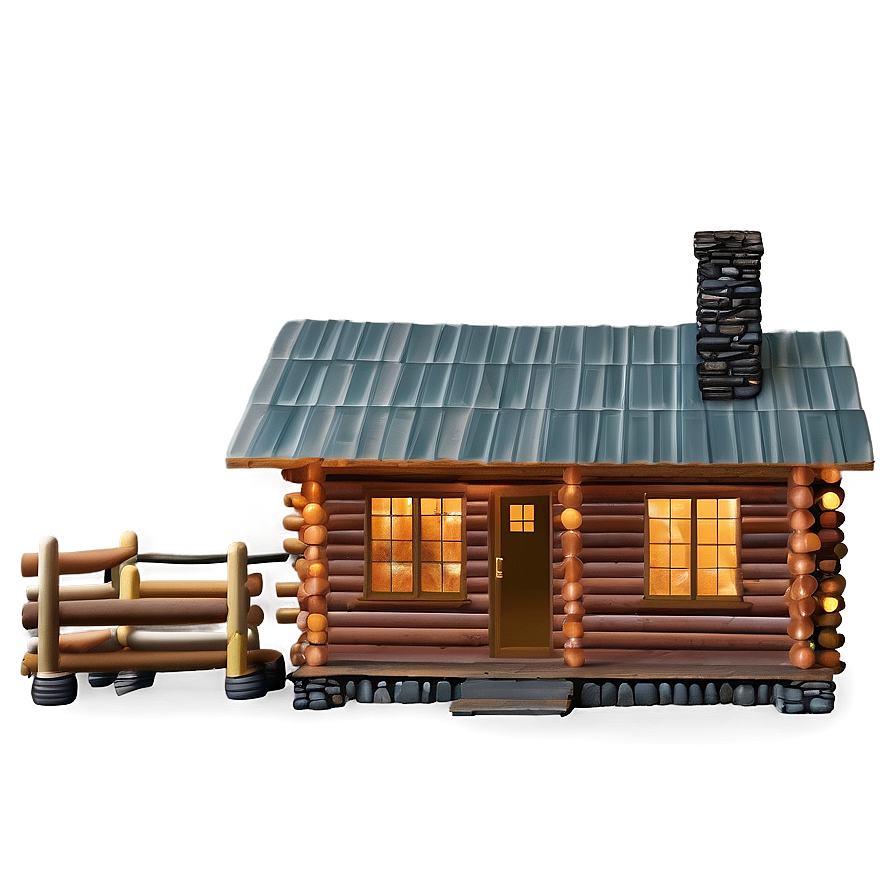 Log Cabin C PNG Image