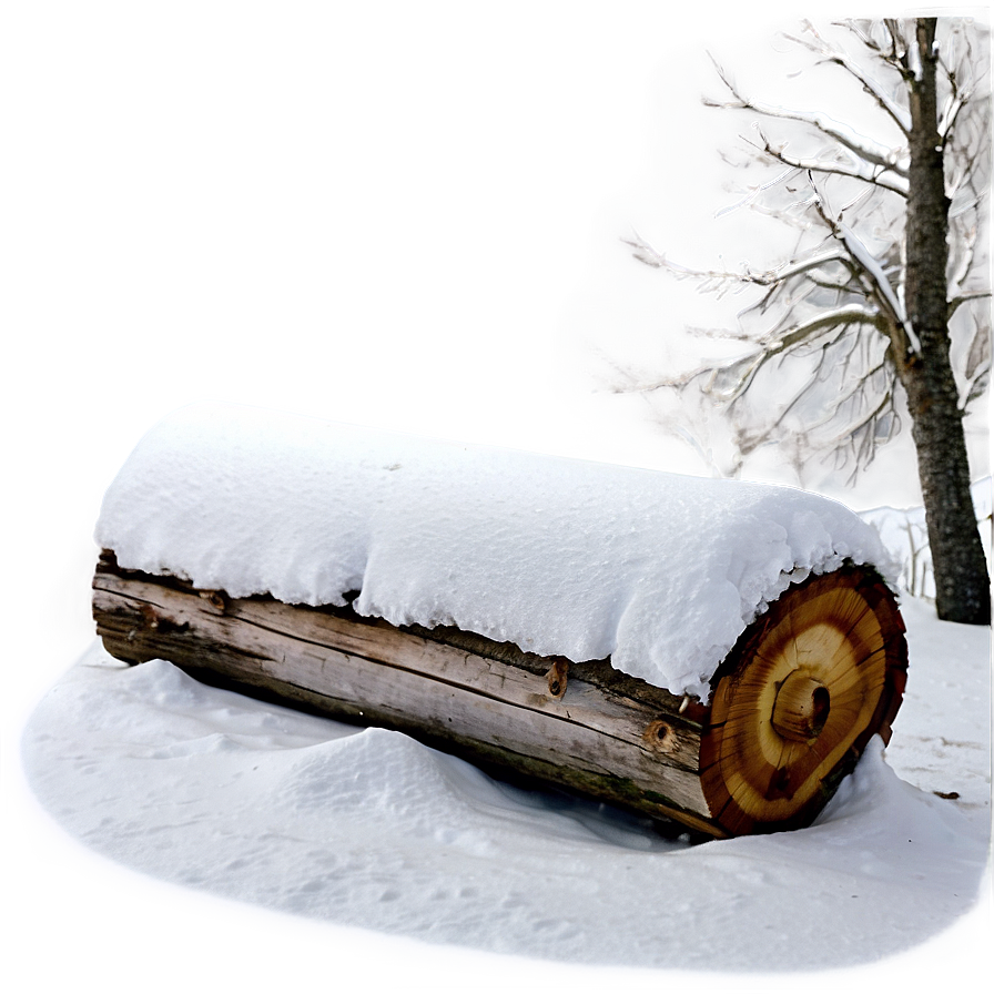 Log In Snowy Landscape Png 4 PNG Image