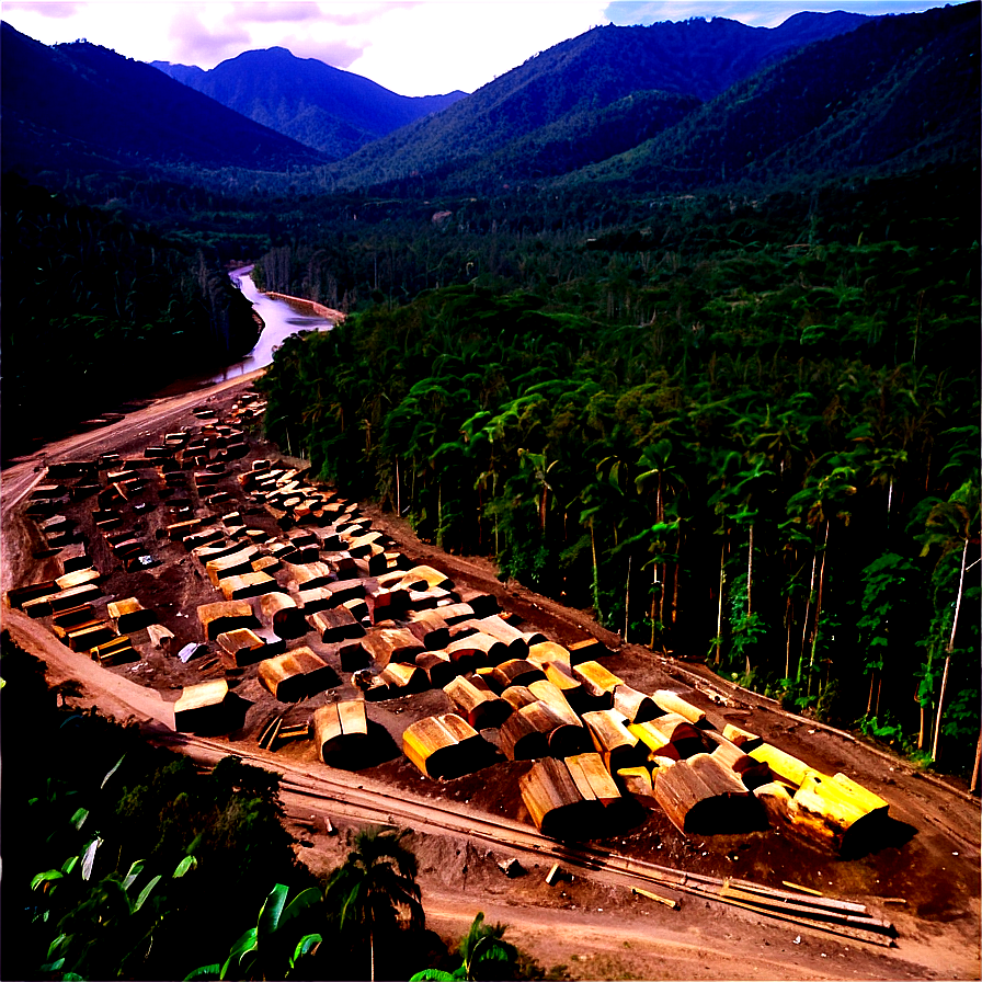 Logging Industry And Deforestation Png 06212024 PNG Image