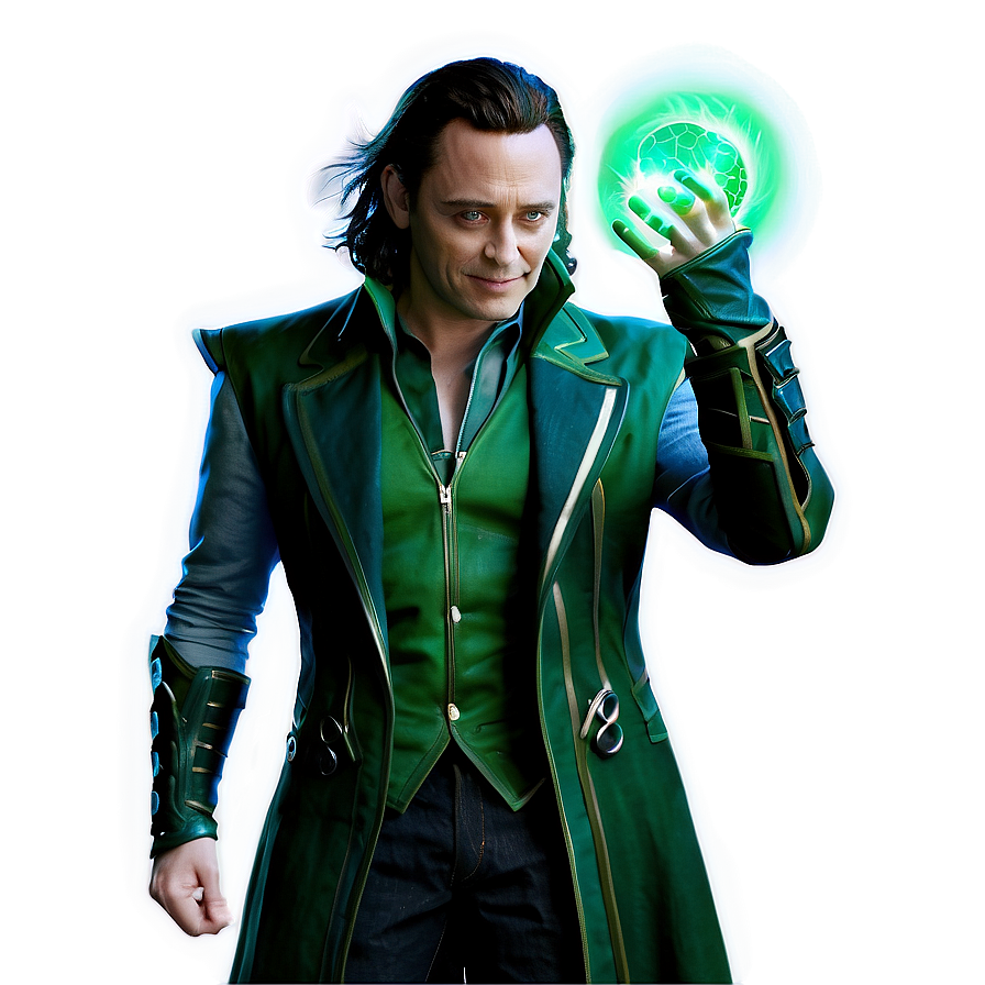 Loki's Green Magic Aura Png 74 PNG Image