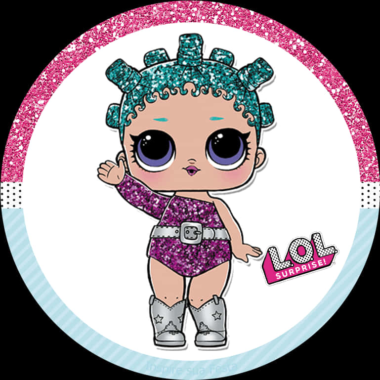 Lol Surprise Doll Sparkle Series PNG Image