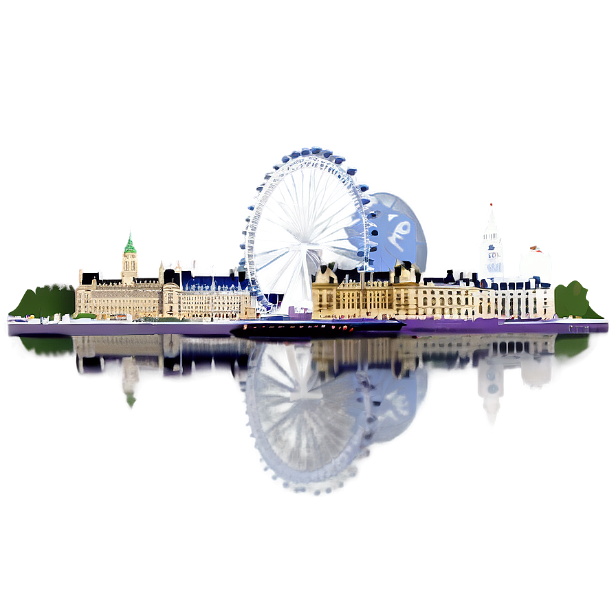 London Eye Ferris Wheel Png Wqy99 PNG Image