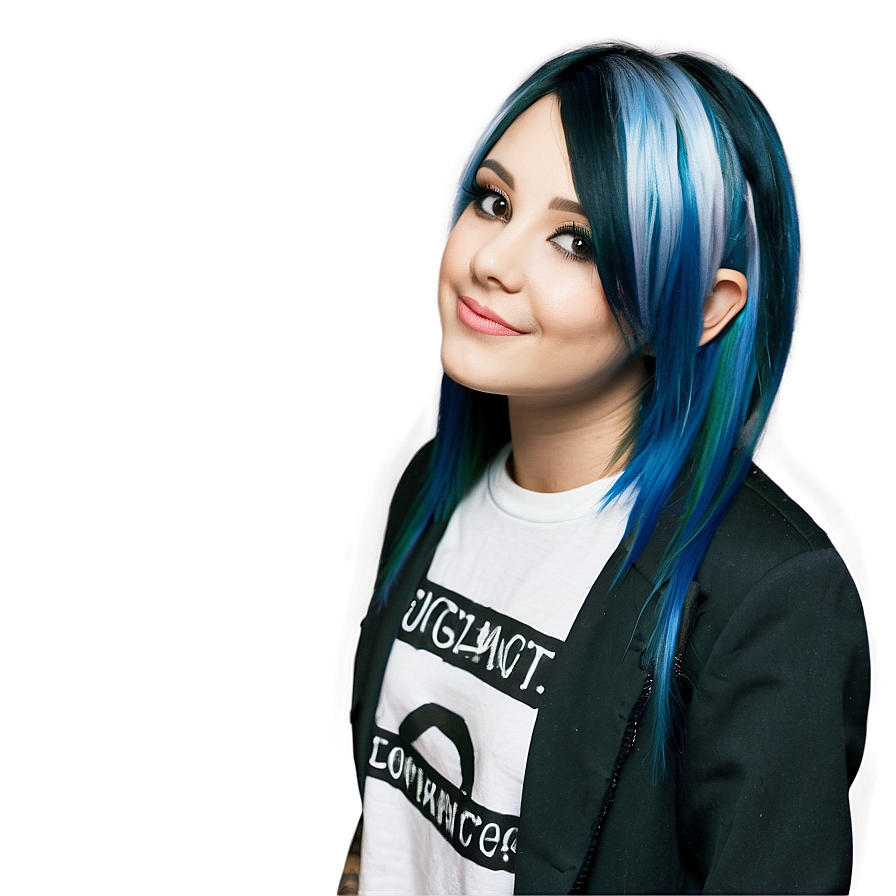 Long Emo Hairstyle Png 77 PNG Image