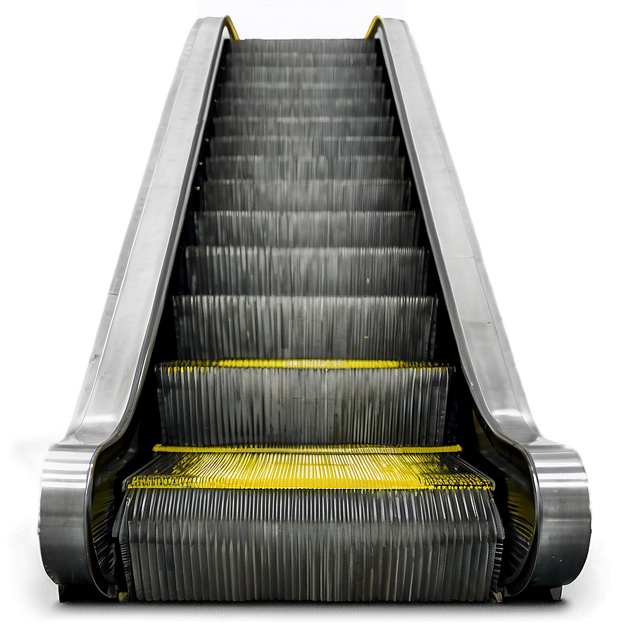 Long Escalator In Mall Png Bxx41 PNG Image