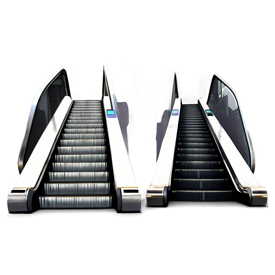 Long Escalator In Mall Png Pio PNG Image