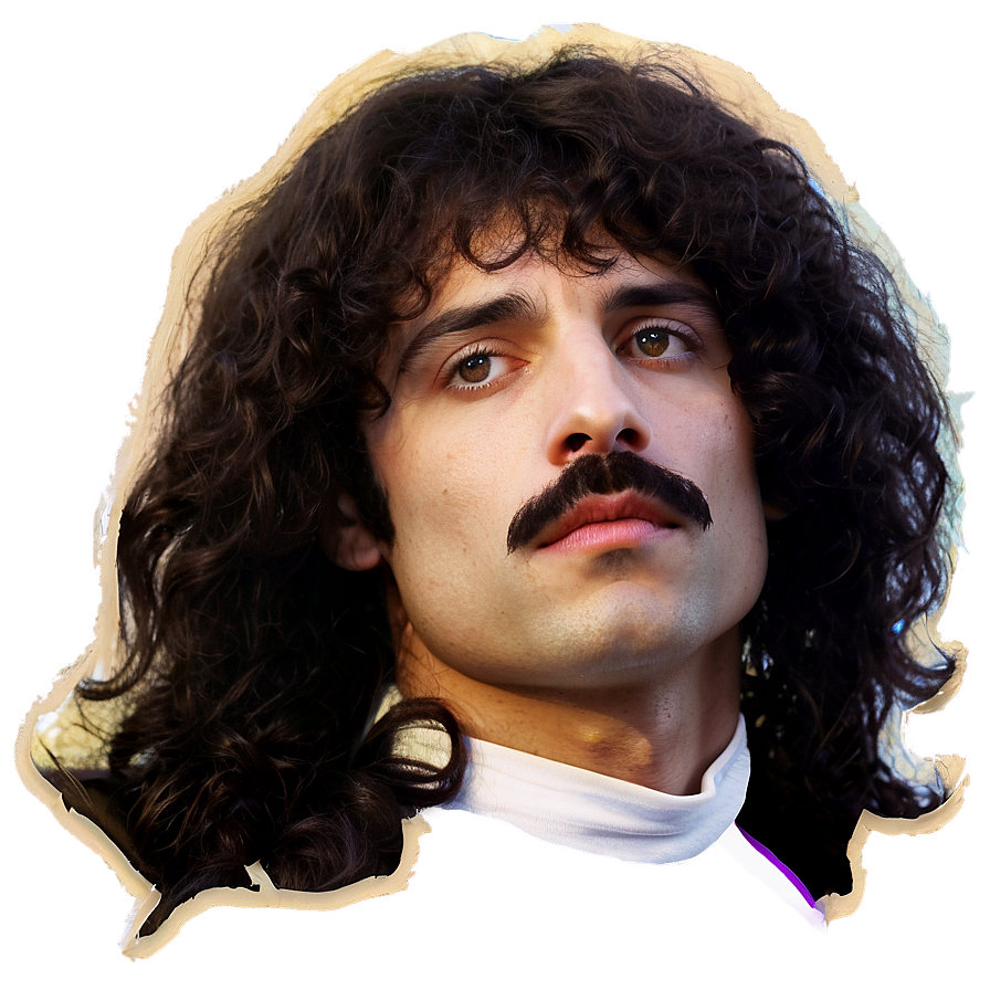 Long Hair Bohemian Rhapsody Png Gdv PNG Image