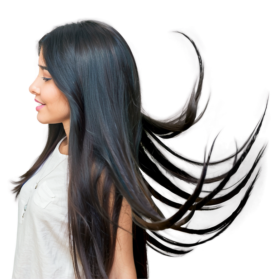 Long Hair In Motion Png 94 PNG Image